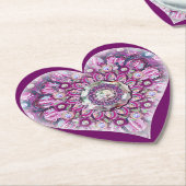 （鳥）ショウジョウコウカンチョウレッドロザース ペーパーコースター (アングル)