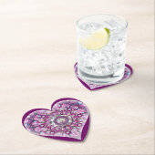 （鳥）ショウジョウコウカンチョウレッドロザース ペーパーコースター (インサイチュ)