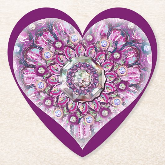 （鳥）ショウジョウコウカンチョウレッドロザース ペーパーコースター (正面)