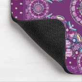 （鳥）ショウジョウコウカンチョウレッドロザース マウスパッド (コーナー)