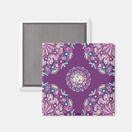 （鳥）ショウジョウコウカンチョウレッドロザース マグネット