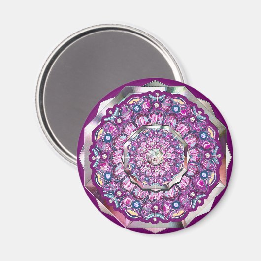 （鳥）ショウジョウコウカンチョウレッドロザース マグネット (正面/裏面)