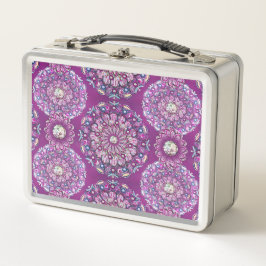 （鳥）ショウジョウコウカンチョウレッドロザース メタルランチボックス