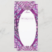 (鳥)ショウジョウコウカンチョウレッドロザース メニュー (正面/裏面)