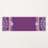 （鳥）ショウジョウコウカンチョウレッドロザース ヨガマット (裏面(横))