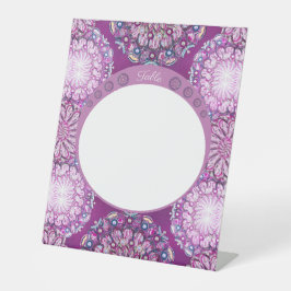 (鳥)ショウジョウコウカンチョウレッドロザース 台座サイン