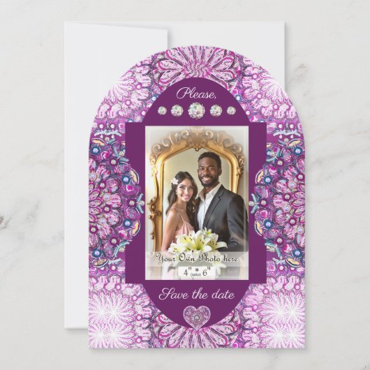 （鳥）ショウジョウコウカンチョウレッドロザース 招待状 (正面)