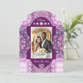 （鳥）ショウジョウコウカンチョウレッドロザース 招待状 (スタンド正面)