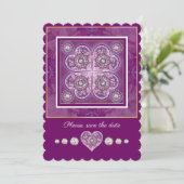 （鳥）ショウジョウコウカンチョウレッドロザース 招待状 (スタンド正面)