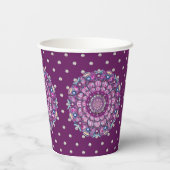 （鳥）ショウジョウコウカンチョウレッドロザース 紙コップ (裏面)