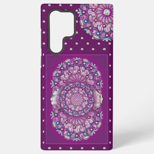 （鳥）ショウジョウコウカンチョウレッドロザース SAMSUNG GALAXYケース (裏面)