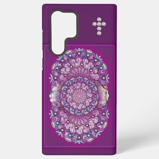 （鳥）ショウジョウコウカンチョウレッドロザース SAMSUNG GALAXYケース (裏面)