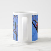 （鳥）ショウジョウコウカンチョウ写真と引用文：天使が近い！ ジャンボコーヒーマグカップ (裏面)