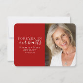 （鳥）ショウジョウコウカンチョウ写真追悼式 サンキューカード (裏面)