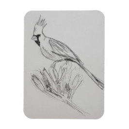 （鳥）ショウジョウコウカンチョウ可撓性光磁石 マグネット