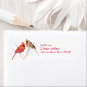 （鳥）ショウジョウコウカンチョウ対 ラベル (インサイチュ)