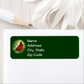 （鳥）ショウジョウコウカンチョウ差出人住所ラベル ラベル (インサイチュ)