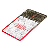 (鳥)ショウジョウコウカンチョウ引用文2018カレンダー磁石 マグネット (左側)