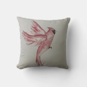 （鳥）ショウジョウコウカンチョウ枕 クッション (正面)