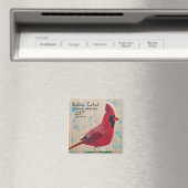 （鳥）ショウジョウコウカンチョウ磁石 マグネット (インサイチュ (食洗機))