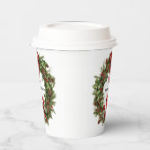 (鳥)ショウジョウコウカンチョウ紙カップ 紙コップ (左)