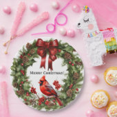 (鳥)ショウジョウコウカンチョウ紙プレート ペーパープレート (パーティー)