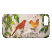 （鳥）ショウジョウコウカンチョウ色彩の鮮やか鳥 Case-Mate iPhoneケース (裏面(横))