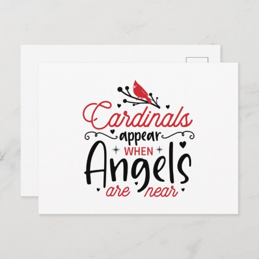 （鳥）ショウジョウコウカンチョウ表示 ポストカード (正面/裏面)