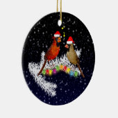 (鳥)ショウジョウコウカンチョウ装飾品 セラミックオーナメント (右)