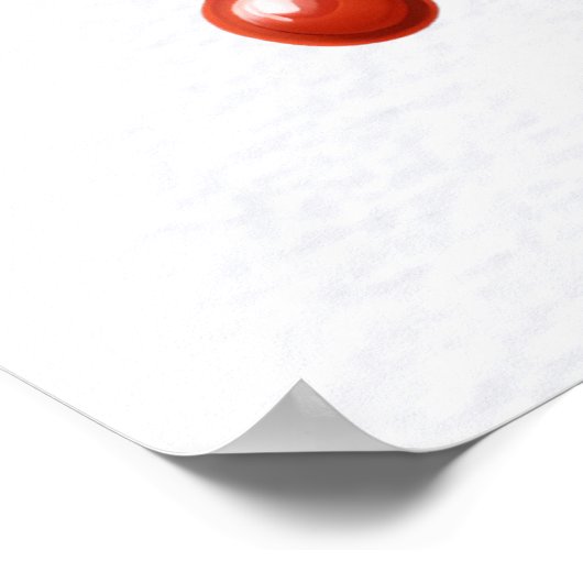 (鳥)ショウジョウコウカンチョウ装飾用クッション ポスター (角)