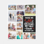 (鳥)ショウジョウコウカンチョウ詩写真記念記念 フリースブランケット (正面)