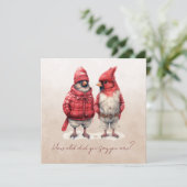 （鳥）ショウジョウコウカンチョウ誕生日カード何歳と言った (スタンド正面)