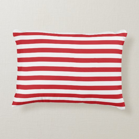 （鳥）ショウジョウコウカンチョウ赤ストライプ色 アクセントクッション (裏面)