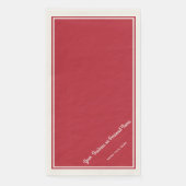 (鳥)ショウジョウコウカンチョウ赤無地の色 – パーソナライズされた (正面)