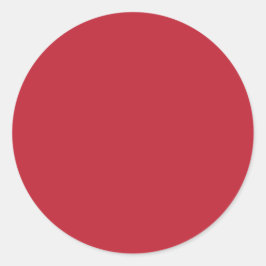 （鳥）ショウジョウコウカンチョウ赤 – 空白の ラウンドシール