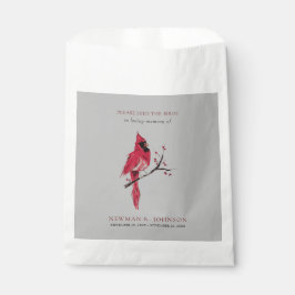 （鳥）ショウジョウコウカンチョウ鳥種パケット葬儀メモリアル フェイバーバッグ