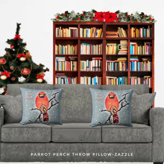 （鳥）ショウジョウコウカンチョウ鳥 クッション