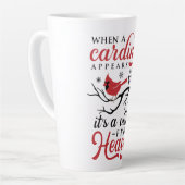 (鳥)ショウジョウコウカンチョウ カフェラテマグ (左アングル)