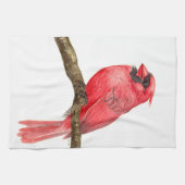 （鳥）ショウジョウコウカンチョウ キッチンタオル (横)