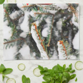 (鳥)ショウジョウコウカンチョウ キッチンタオル (折り畳み)