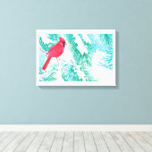 （鳥）ショウジョウコウカンチョウ- キャンバスプリント (インサイチュ (ウッドフロア))