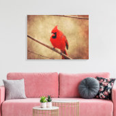 （鳥）ショウジョウコウカンチョウ キャンバスプリント (インサイチュ (リビング))