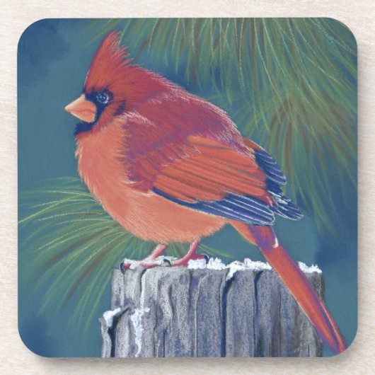 （鳥）ショウジョウコウカンチョウ コースター (正面)