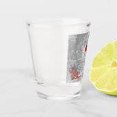 （鳥）ショウジョウコウカンチョウ ショットグラス (左)