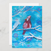 （鳥）ショウジョウコウカンチョウ シーズンカード (正面/裏面)