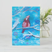 （鳥）ショウジョウコウカンチョウ シーズンカード (スタンド正面)