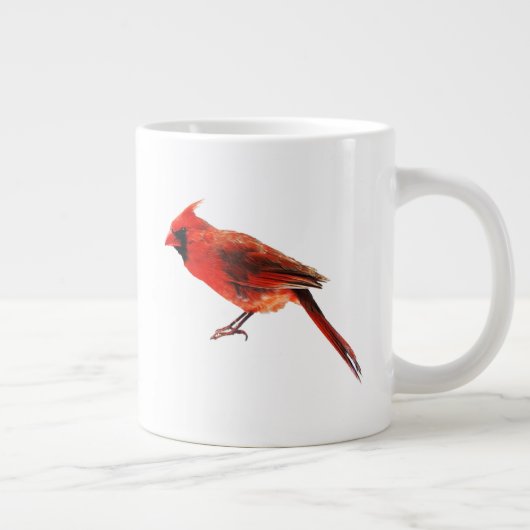 （鳥）ショウジョウコウカンチョウ ジャンボコーヒーマグカップ (右)