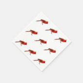 （鳥）ショウジョウコウカンチョウ スタンダードカクテルナプキン (角)