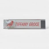 （鳥）ショウジョウコウカンチョウ デスクネームプレート (正面)