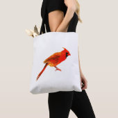 (鳥)ショウジョウコウカンチョウ トートバッグ (クローズアップ)